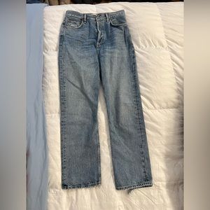 AGOLDE 90s Pinch Waist Jeans (Endless Blue, Size 27)